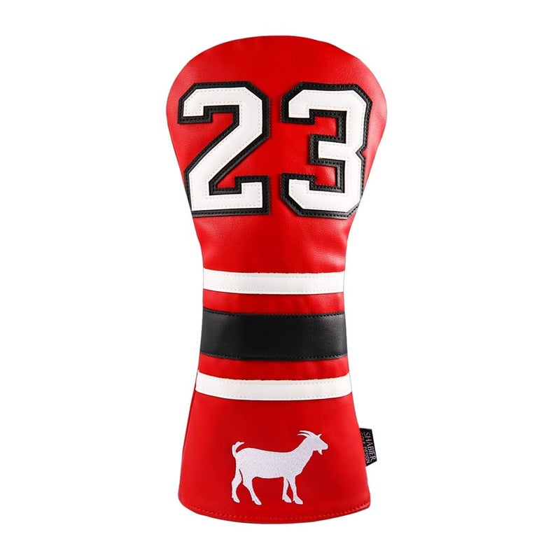 SHABIER Golf Sports Style Golf Wood Club Headcover Driver Cover for Taylormade M5 M6 Driver (Red 23 Driver Cover) - Image 1